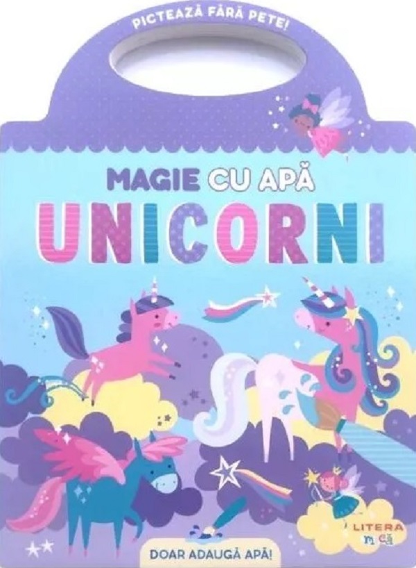 Coperta cărții 'Unicorni. Magie cu apă'