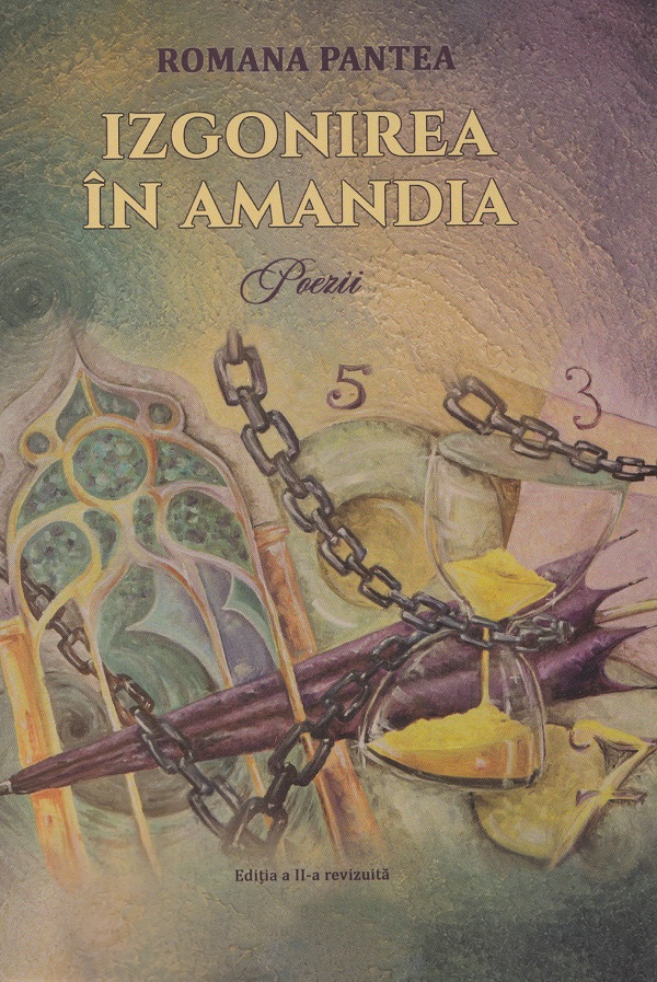 Coperta cărții 'Izgonirea în Amandia. Poezii - Romana Pantea'
