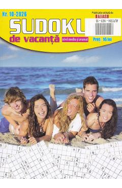 Coperta cărții 'Sudoku de vacanță Nr.10 2026'