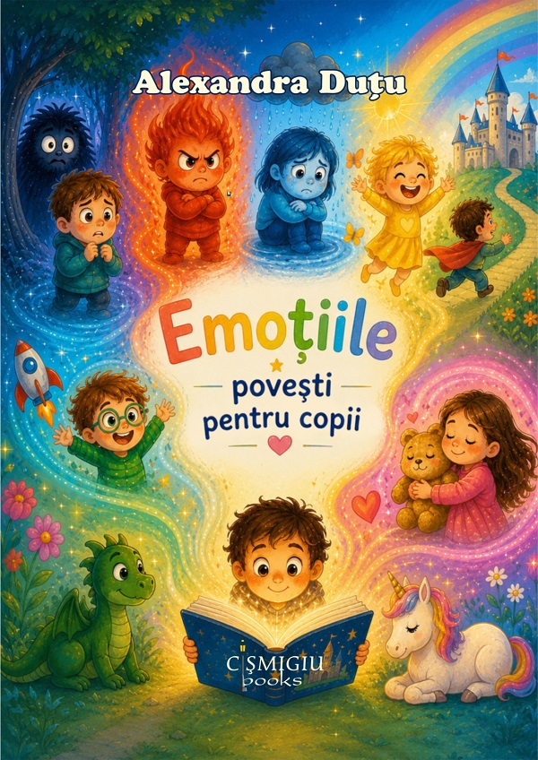 Coperta cărții 'Emoțiile. Povești pentru copii - Alexandra Duțu'