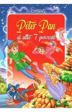 Coperta cărții 'Peter Pan și alte 7 povești'