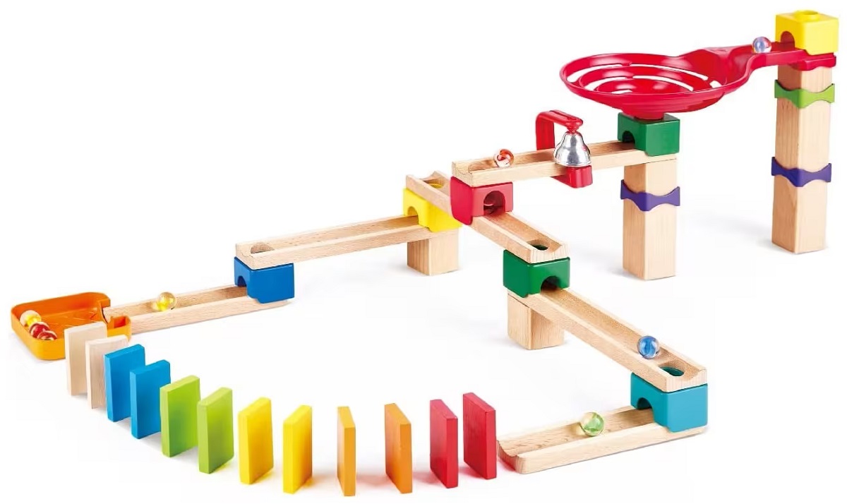 Imaginea produsului 'Jucărie din lemn: Marble Run Crazy Rollers'