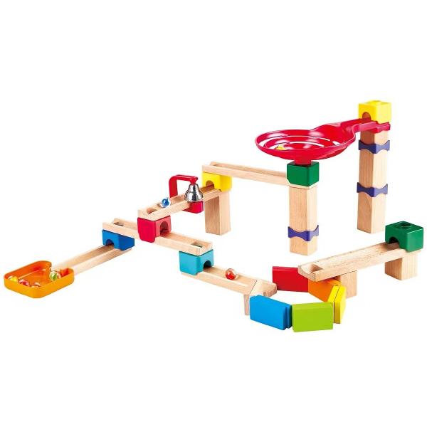 Jucarie din lemn: Marble Run Crazy Rollers