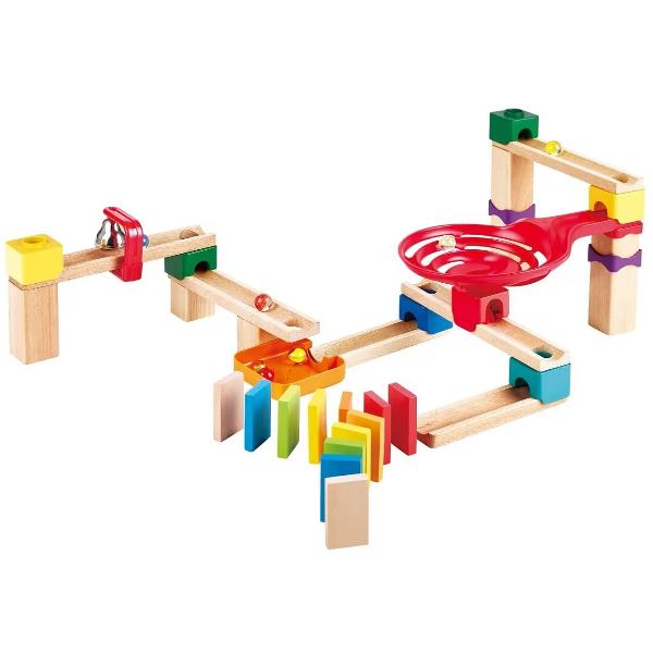 Jucarie din lemn: Marble Run Crazy Rollers