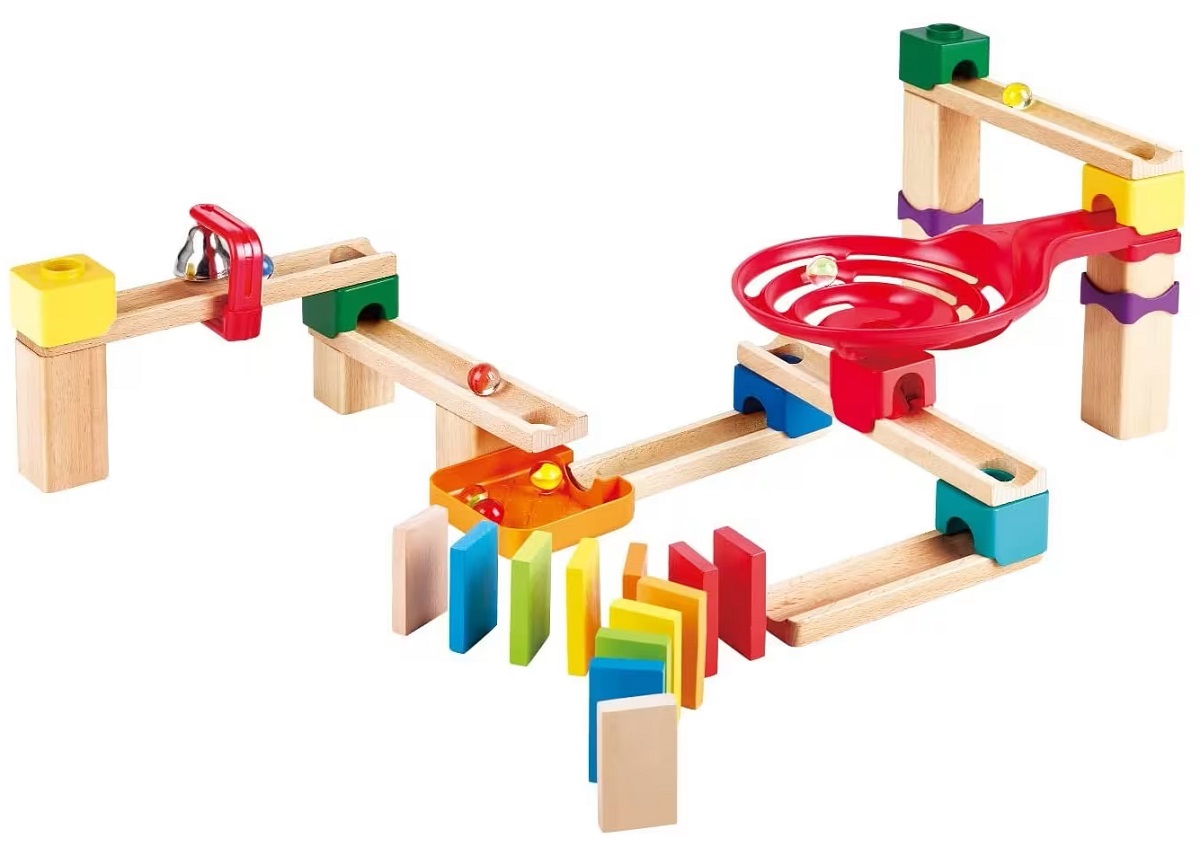Imaginea produsului 'Jucărie din lemn: Marble Run Crazy Rollers'