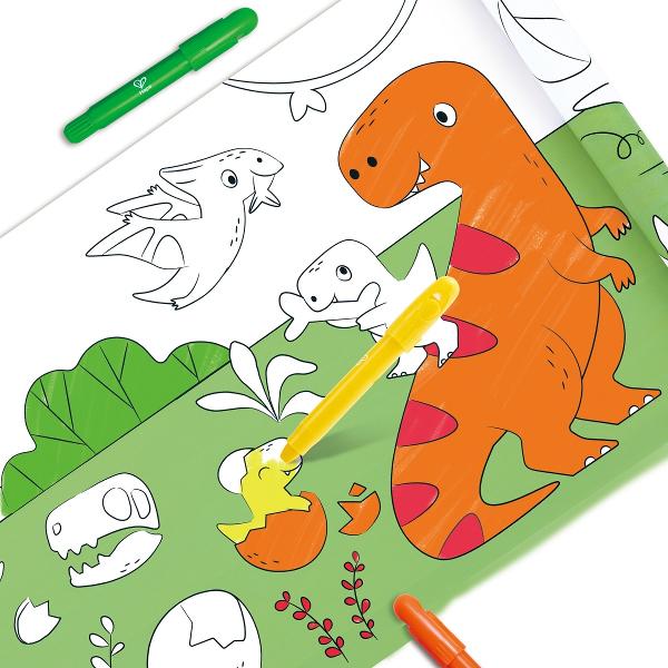 Rola de hartie adeziva: Dinozauri