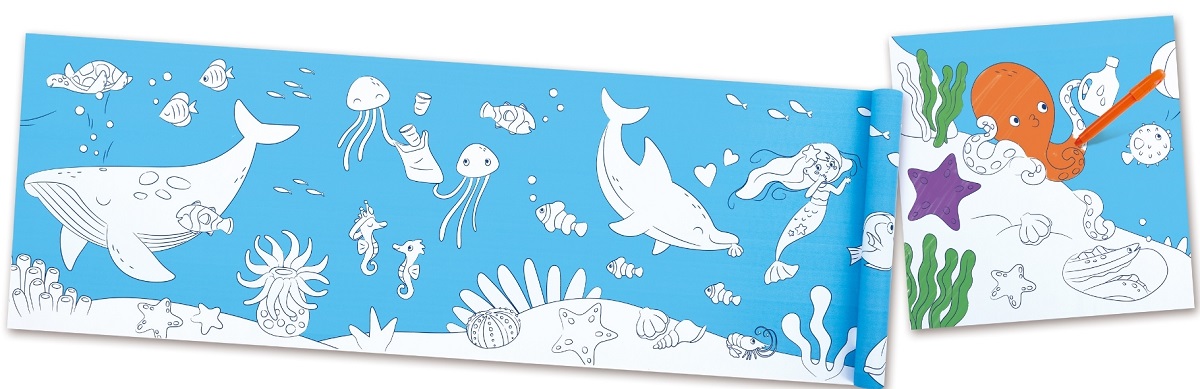 Imaginea produsului 'Rolă de hârtie adezivă: Ocean'