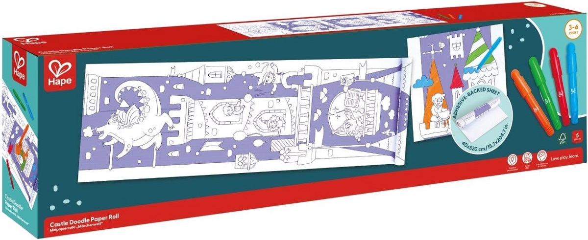 Imaginea produsului 'Rolă de hârtie adezivă: Fantasy Castle'