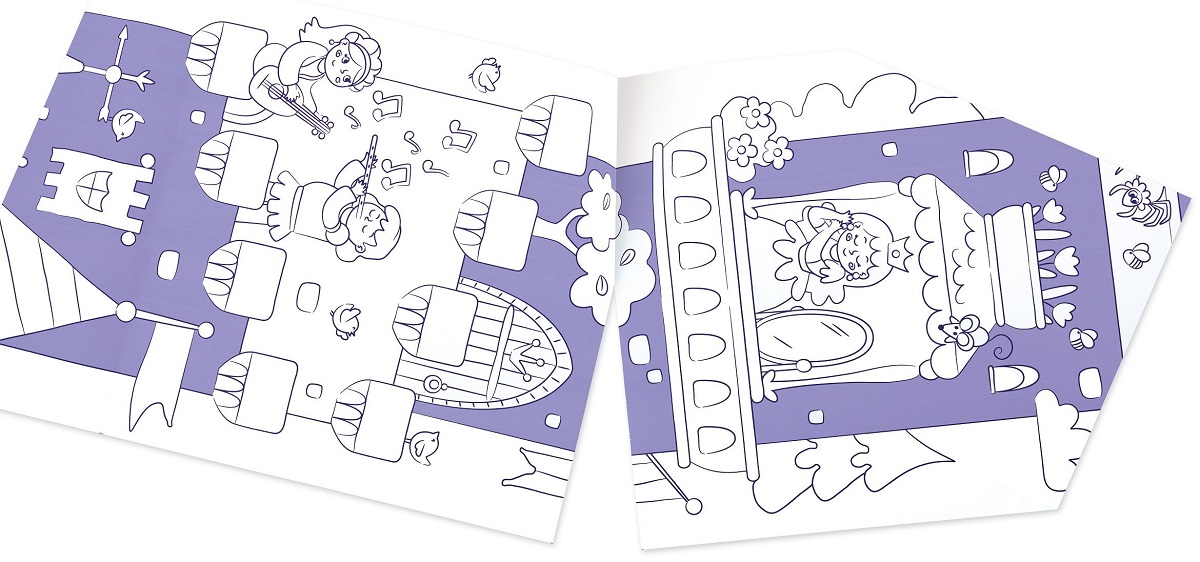 Imaginea produsului 'Rolă de hârtie adezivă: Fantasy Castle'