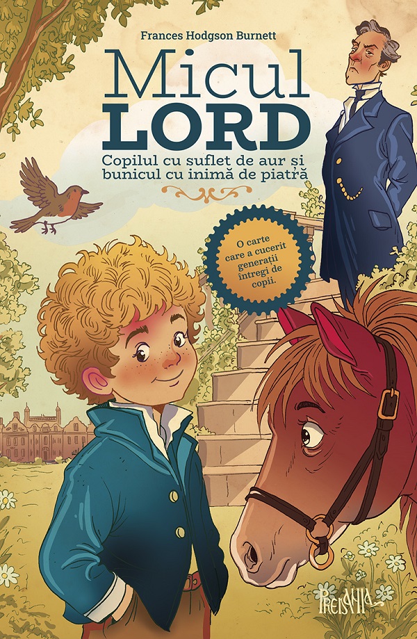 Coperta cărții 'Micul Lord - Frances Hodgson Burnett'