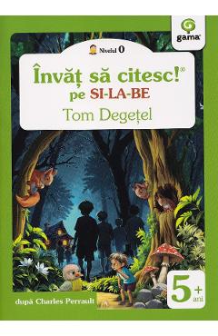Tom Degetel. Invat sa citesc pe silabe. Nivelul 0 - Charles Perrault