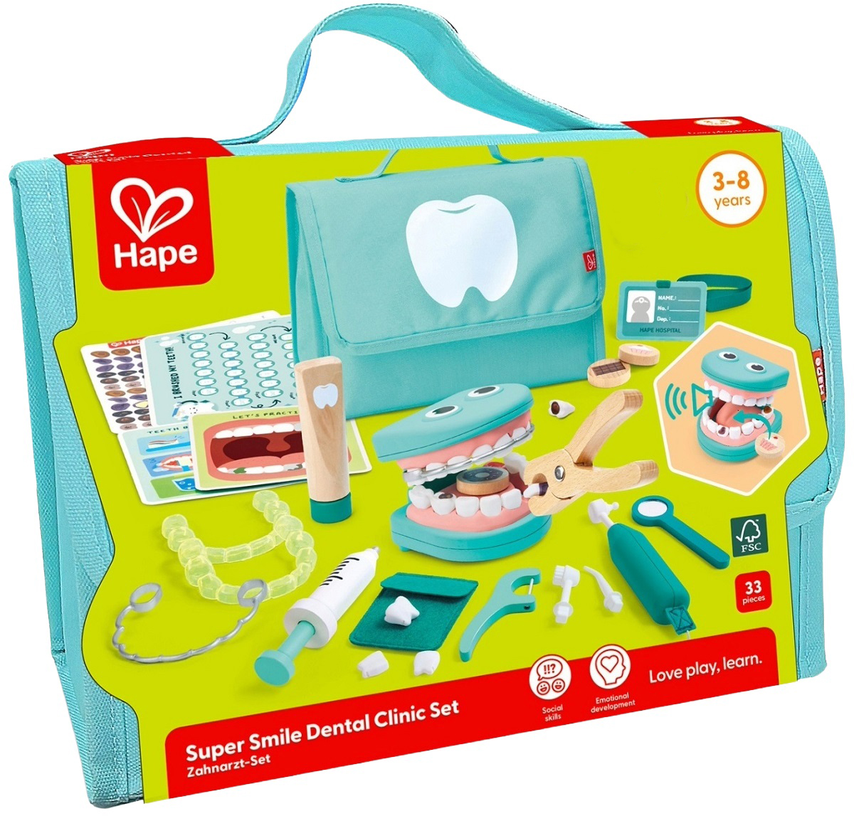 Imaginea produsului 'Jucărie: Set clinică dentară. Super Smile'
