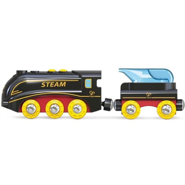 Tren cu aburi si fluier