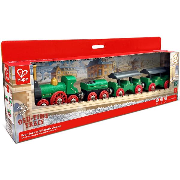 Tren retro cu cos pliabil
