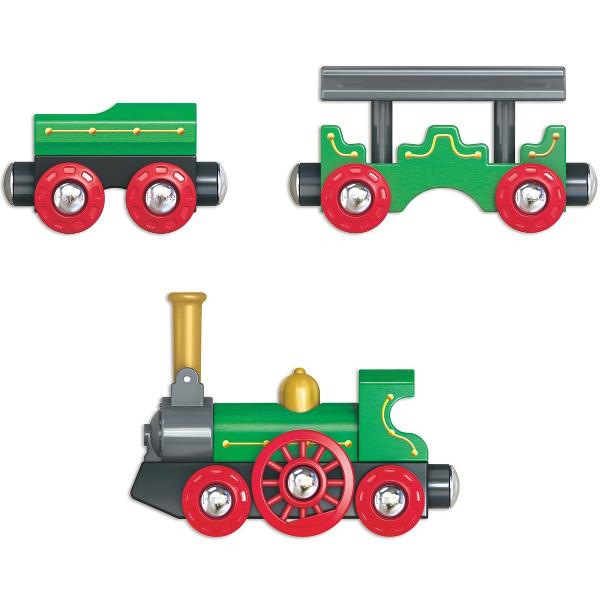 Tren retro cu cos pliabil