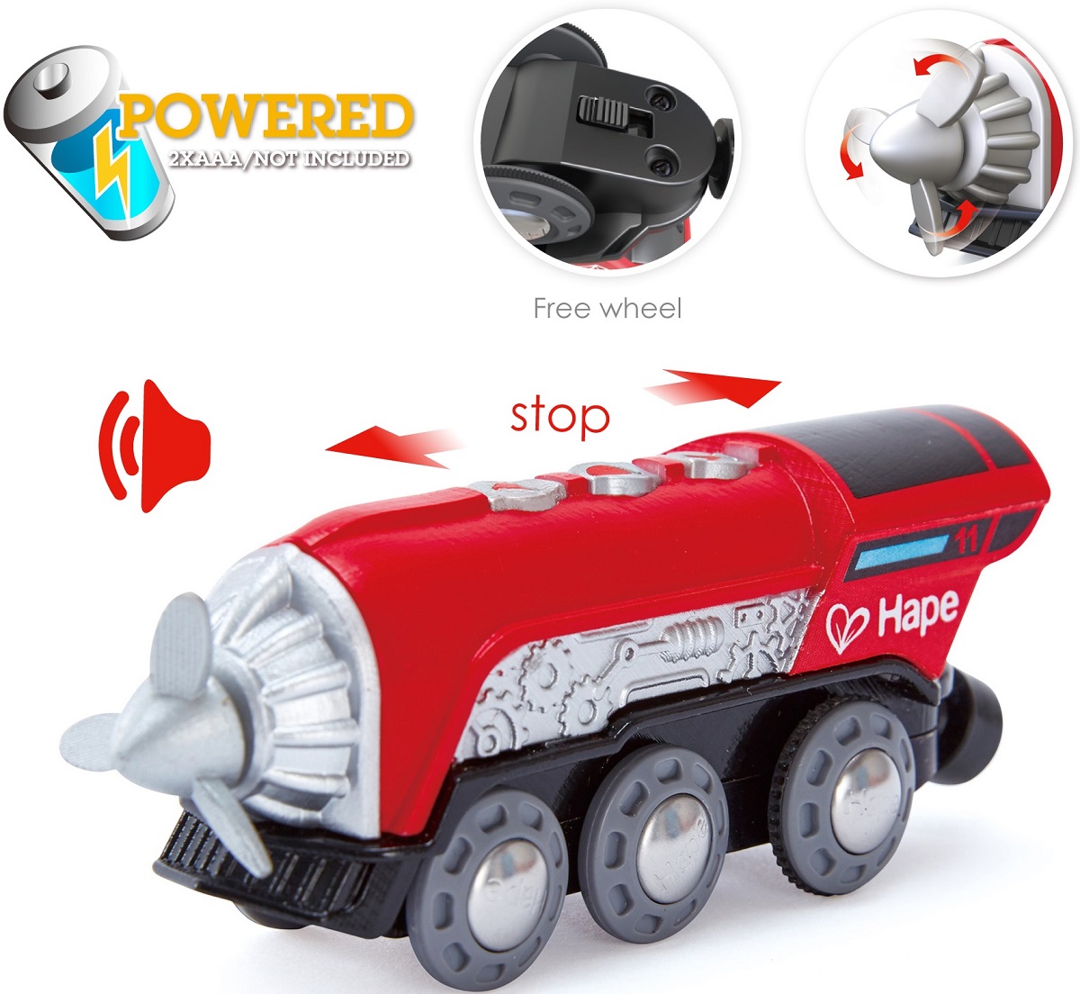 Imaginea produsului 'Locomotivă cu elice cu baterii'