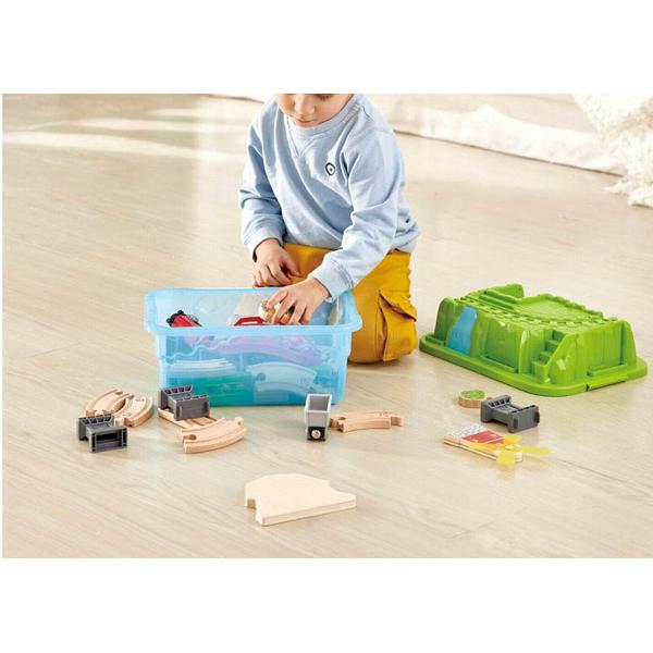 Set de joaca: Trenul rural 41 piese