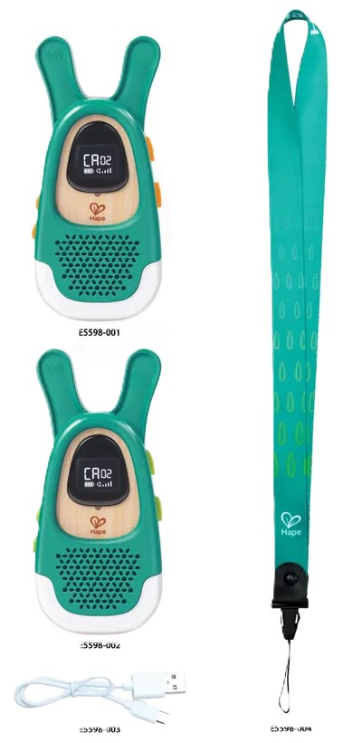 Imaginea produsului 'Set din bambus. Walkie-Talkie'