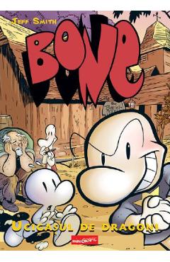 Coperta cărții 'Bone. Vol.4: Ucigașul de dragoni - Jeff Smith'