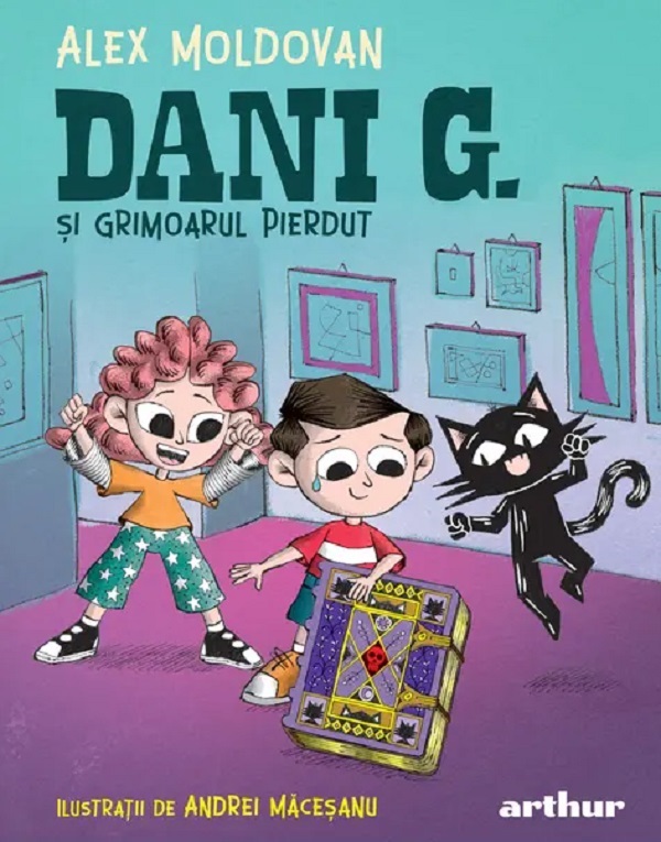 Coperta cărții 'Dani G. și grimoarul pierdut - Alex Moldovan'