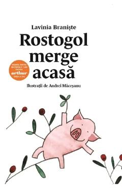 Coperta cărții 'Rostogol merge acasă - Lavinia Braniște'