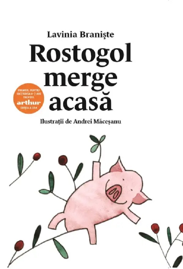 Coperta cărții 'Rostogol merge acasă - Lavinia Braniște'