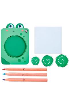 Imaginea produsului 'Jucărie: Spin and Draw verde. Broscuță'