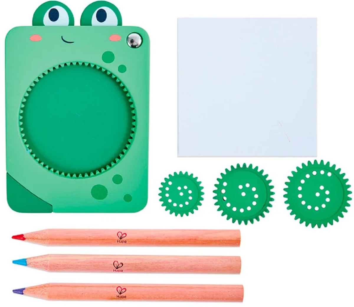 Imaginea produsului 'Jucărie: Spin and Draw verde. Broscuță'