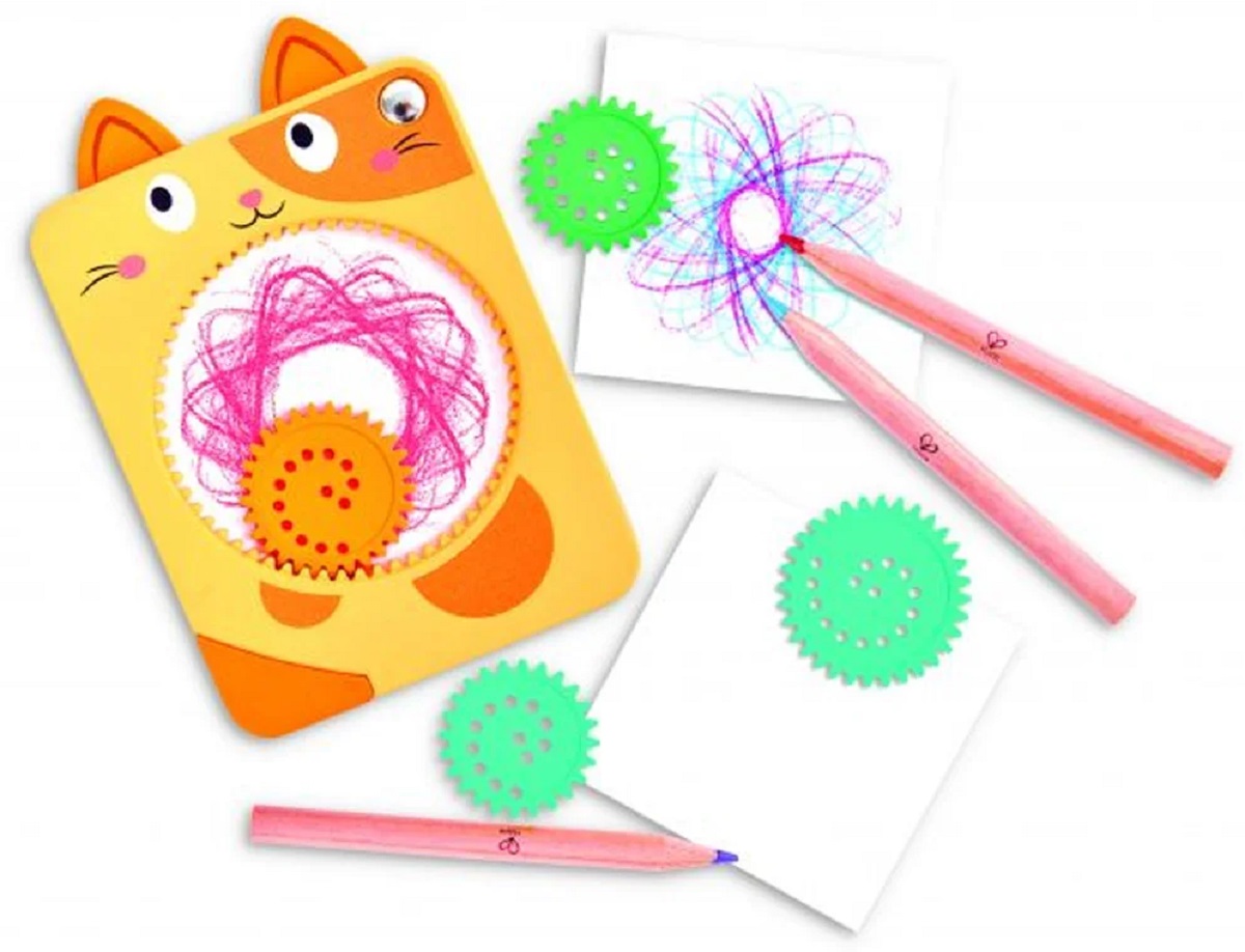 Imaginea produsului 'Jucărie: Spin and Draw verde. Psică'
