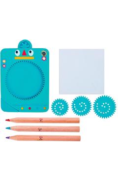 Imaginea produsului 'Jucărie: Spin and Draw verde. Monstruleț'