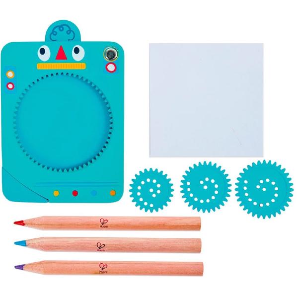 Jucarie: Spin and Draw verde. Monstrulet