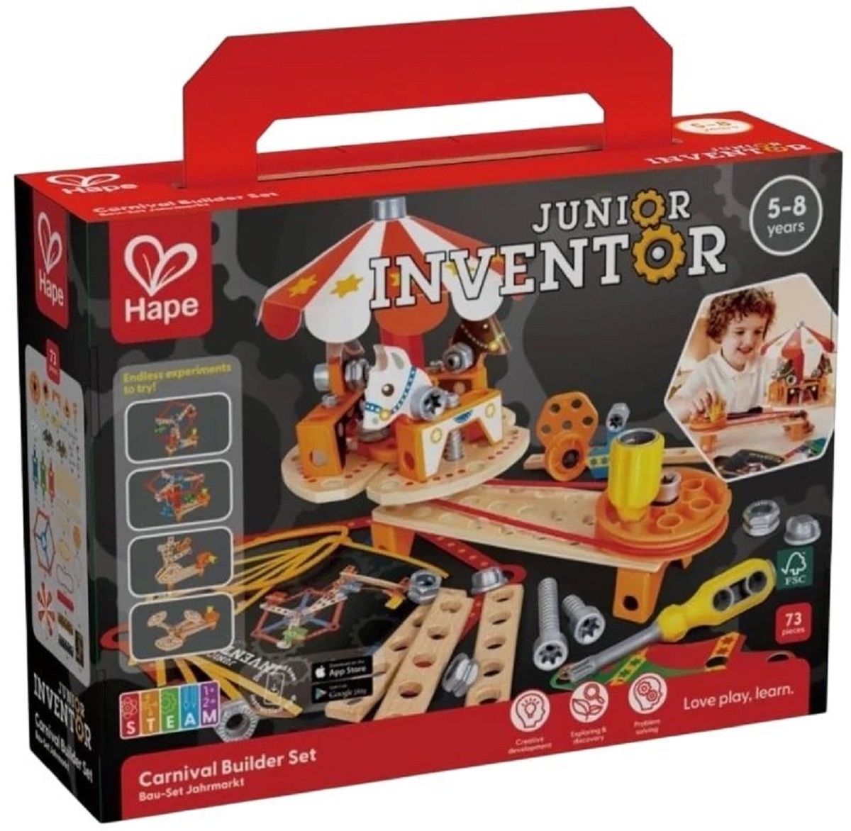 Imaginea produsului 'Jucărie junior inventor. Set Carnaval Builder'