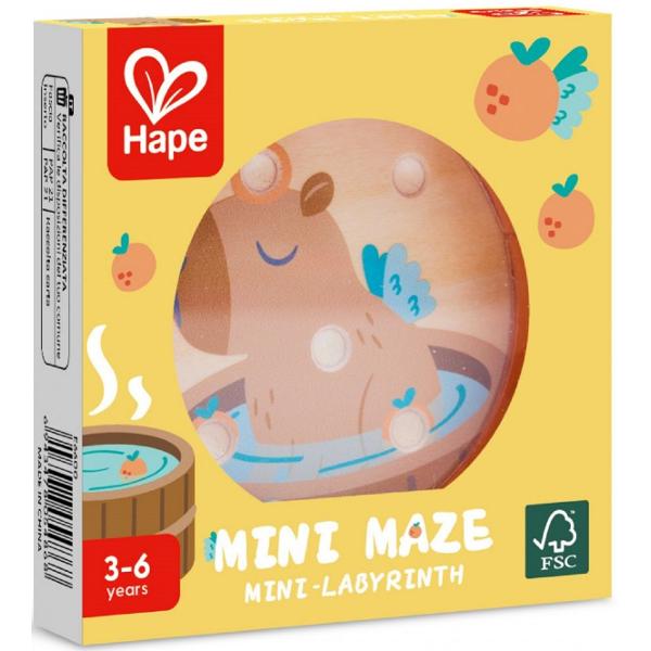 Jucarie: Mini labirint galben