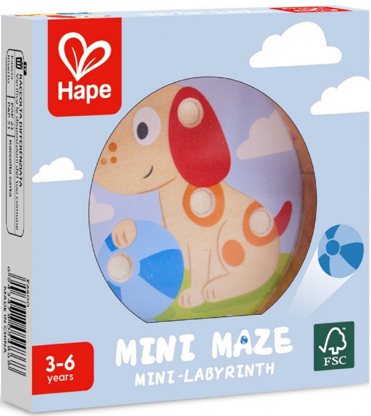 Imaginea produsului 'Jucărie: Mini labirint bleu'