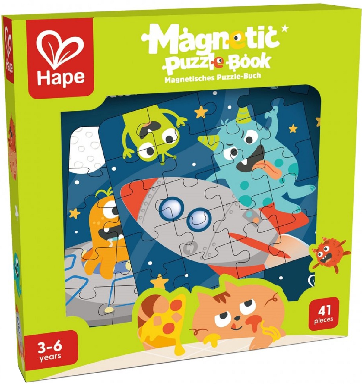 Imaginea produsului 'Carte puzzle magnetică: Monstruleț'