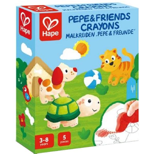 Creioane cerate. Pepe & friends