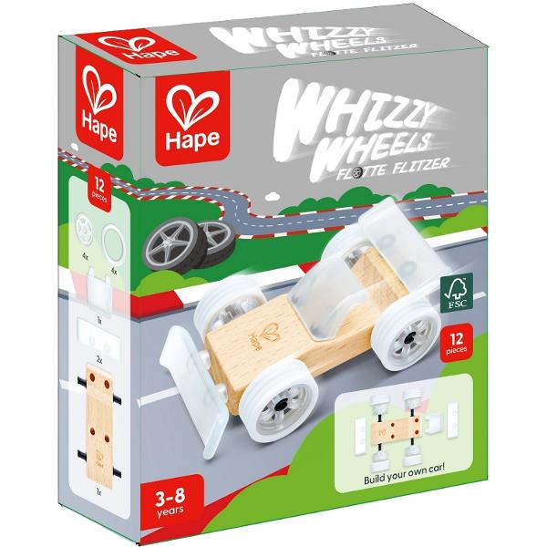 Jucarie: Masinuta Whizzy Wheels. Alb