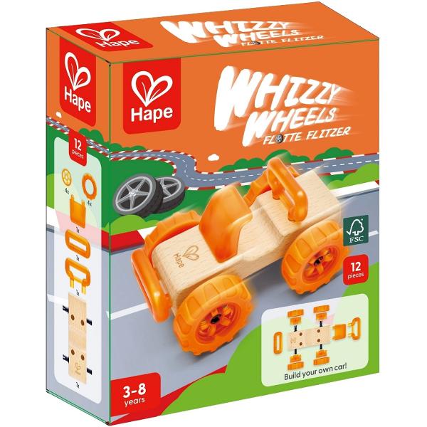 Jucarie: Masinuta Whizzy Wheels. Portocaliu