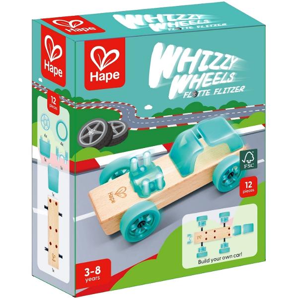 Jucarie: Masinuta Whizzy Wheels. Turcoaz
