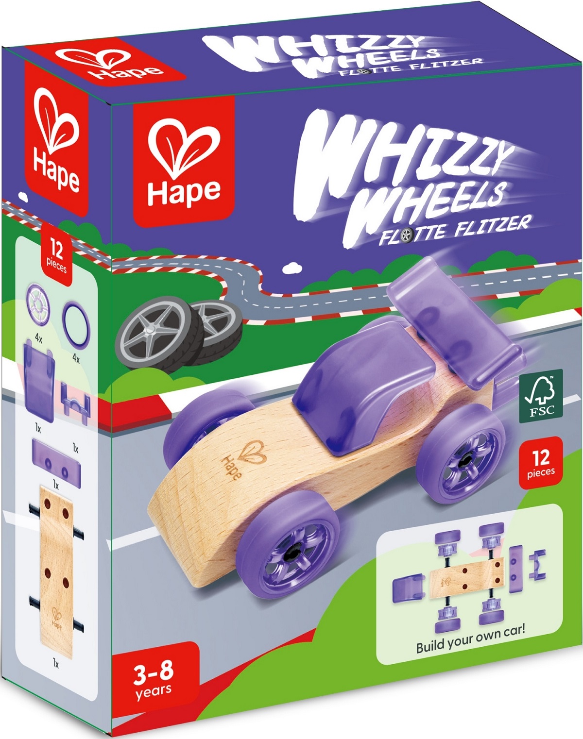 Imaginea produsului 'Jucărie: Mașinuță Whizzy Wheels. Mov'