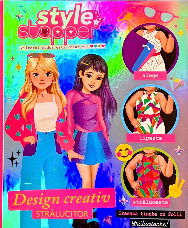 Coperta cărții 'design creativ stralucitor'
