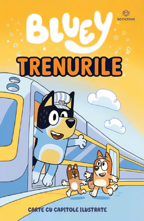 Coperta cărții 'Bluey. Trenurile'