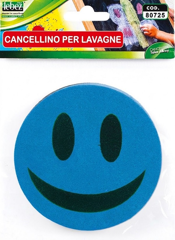 Imaginea produsului 'Burete albastru pentru Whiteboard. Smiley'