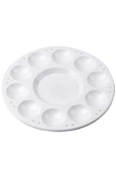 Imaginea produsului 'Paletă din plastic pentru pictură. Rotundă'