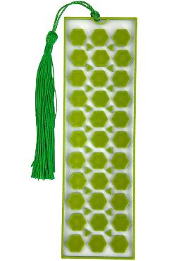 Imaginea produsului 'Semn de carte: Hexagon. Verde'