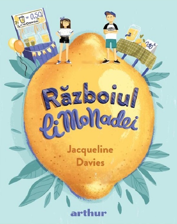 Coperta cărții 'Războiul limonadei - Jacqueline Davies'