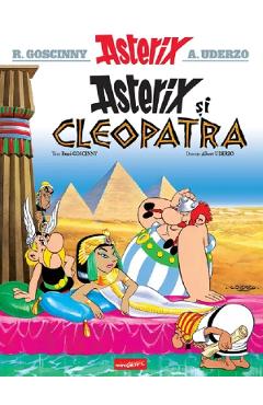 Coperta cărții 'Asterix și Cleopatra. Seria Asterix Vol.6 - Rene Goscinny'