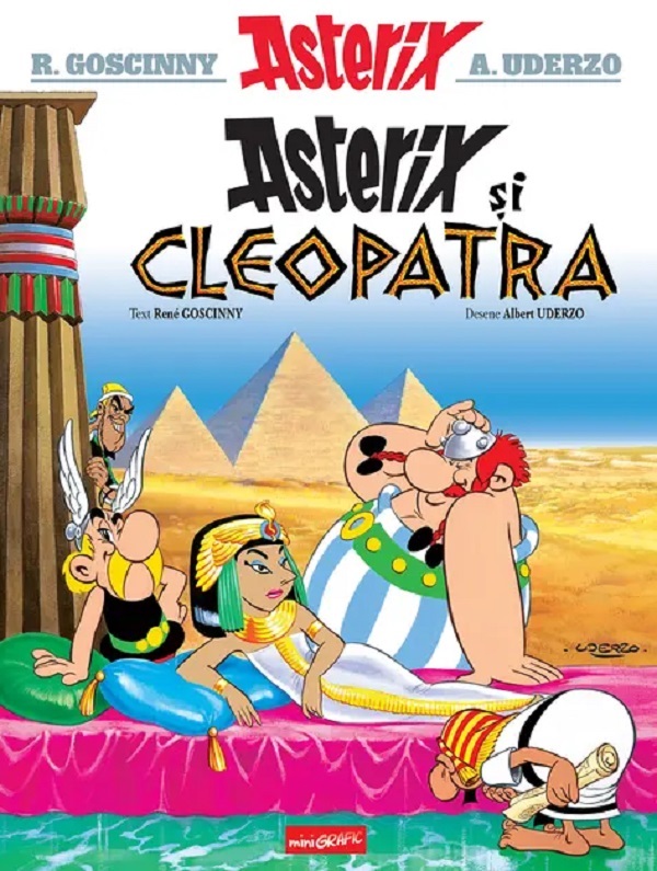 Coperta cărții 'Asterix și Cleopatra. Seria Asterix Vol.6 - Rene Goscinny'