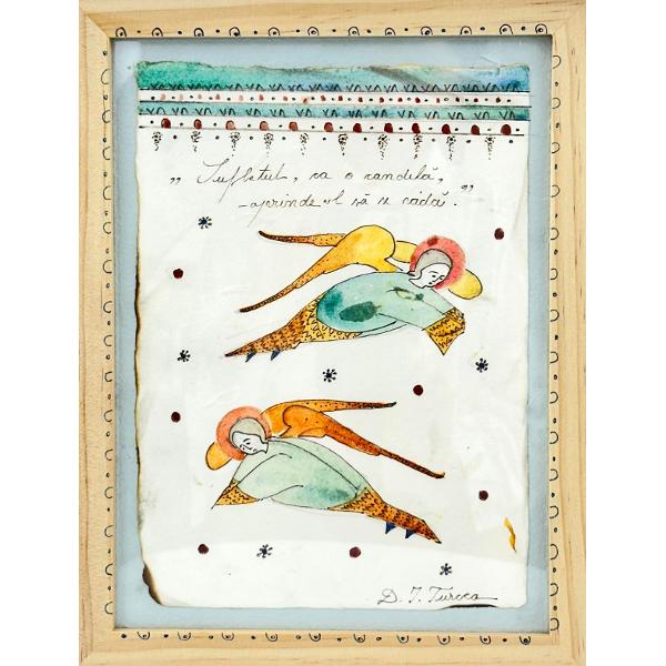 Ilustratie inramata. Model 21: Sufletul