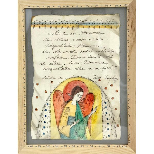 Ilustratie inramata. Model 17: Nu-ti cer, Doamne